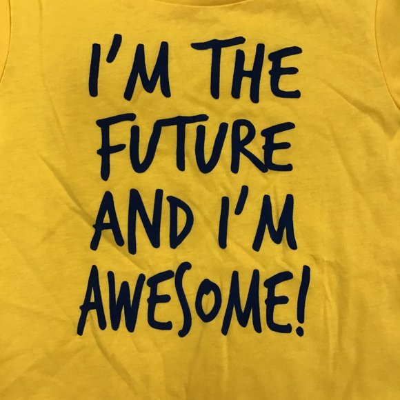 Epic Threads | Boy's Short Sleeve T-shirt | Yellow | Various Size - Picture 3 of 3